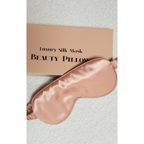 Beauty Pillow® Luxury Silk Mask - Rose Gold